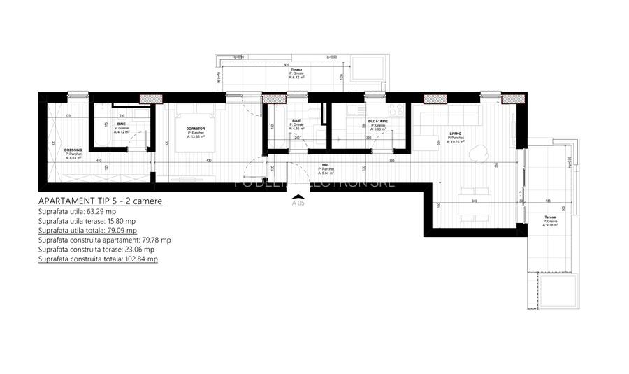 APARTAMENTE CU VANZARE IN RATE 2 CAMERE DECOMANDATE- ZONA FAR--140000 Euro - 2