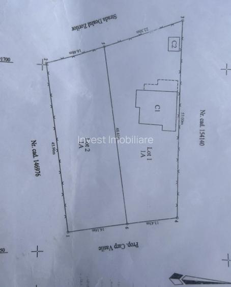 Teren intravilan 766mp,  Dealul Zorilor- Mun IASI - 2