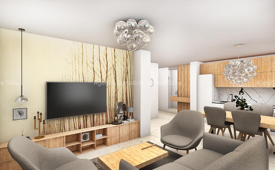 Apartament 2 camere finisat la cheie, Orhideea Sibiu, d-na Stanca - 6