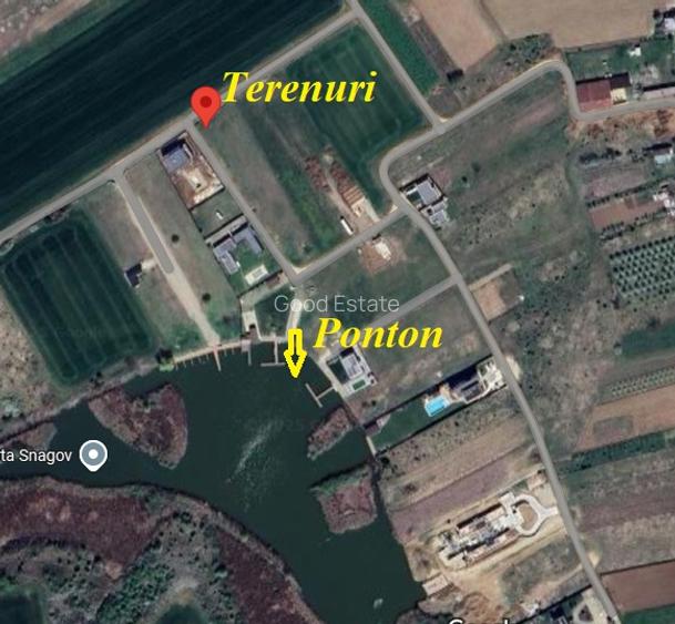 TEREN intravilan 740mp Izvorani Ilfov Delta Snagov la 100 metri de lac - 2