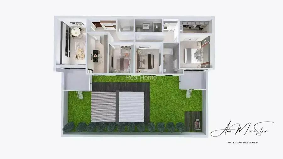 4 Camere/ 110mp utili/ 93mp gradina/ 3 bai/ 15 min metrou 1 Decembrie - 3