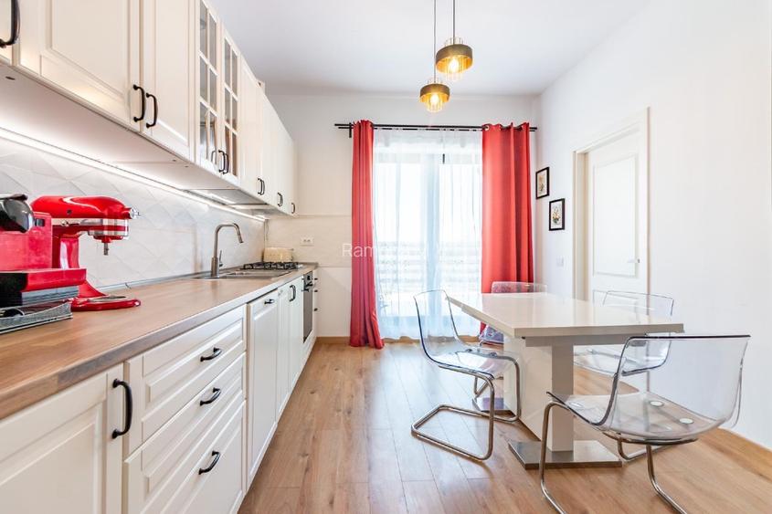 Casă modernă Balotești – 135 mp utili, garaj, teren 501 mp, mobilată și utilată  - 4