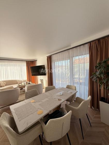 Duplex modern de închiriat | 3 dormitoare + 3 băi | Terasă panoramică 70 mp | Cl - 9