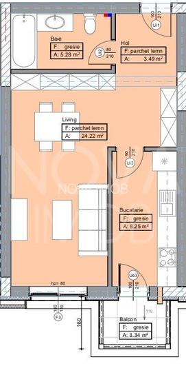 Apartament cu 1 camera, lift, boxa, loc de parcare - Zona Pictor Brana - 7