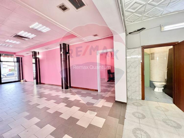 De închiriat spațiu comercial, 122mp în zona Decebal - 14