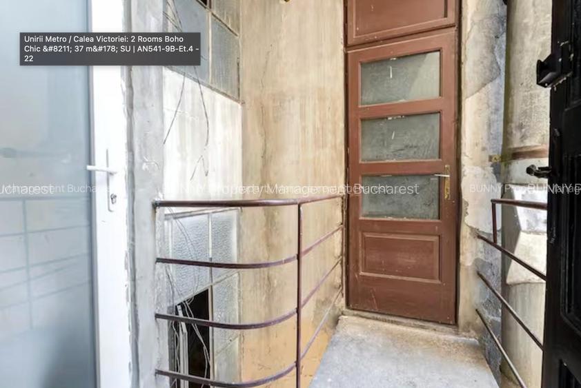 Unirii/Calea Victoriei: 1.5 Room Charming Boho Oasis – 36 m² SU | AN541-11B-Et5 - 15