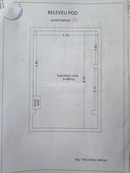 Apartament 2 camere + pod amenajat, in folosinta exclusiva. - 12