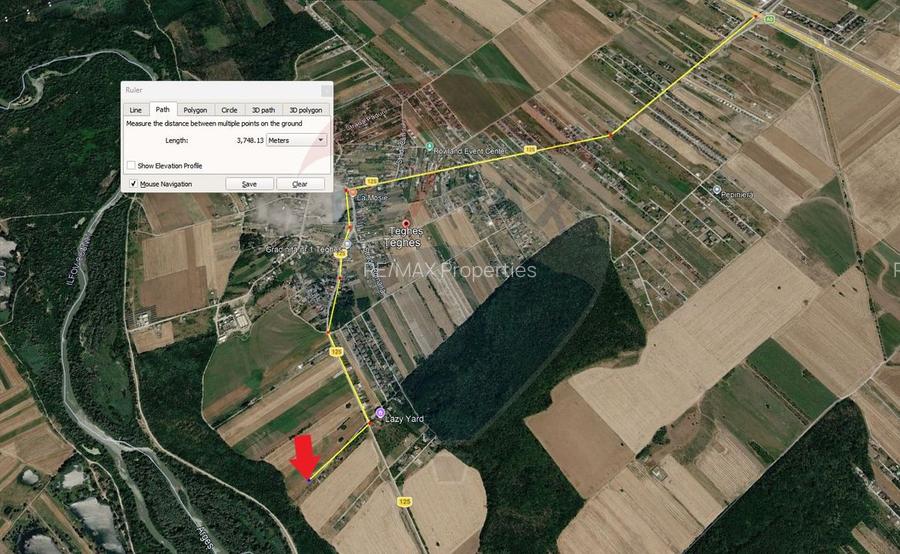 Teren intravilan de vanzare 500 mp, com Domnesti/Teghes - 6