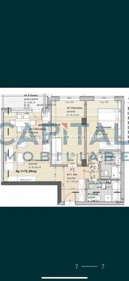 Apartament cu 3 camere, 72mpU, etaj intermediar, optional parcare subterana! - 9