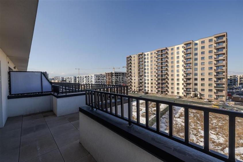 Apartament 2 camere,tip penthouse,mobilat, utilat,2 terase,100mp,Tractorul,Braso - 11