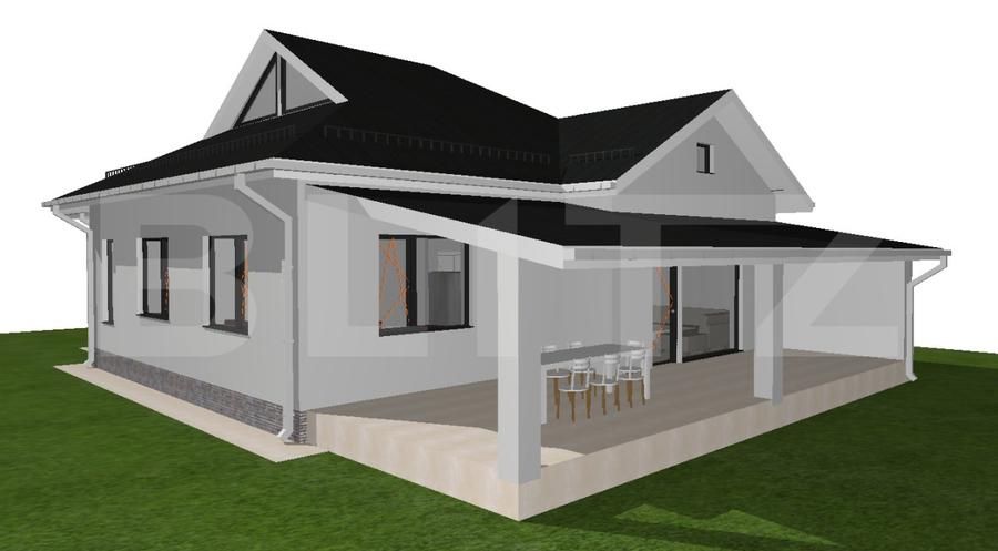 Casa P+M, 232 mp, 732 mp teren, zona Ionumi