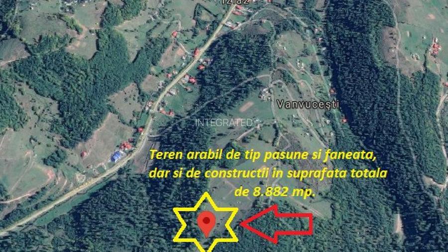 Teren arabil- 8.882 m², Scarisoara - Arieseni