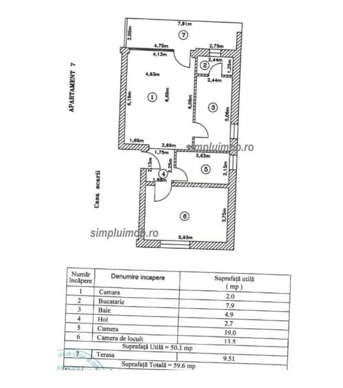 NOU 2 camere 60 mp mobilat utilat+2 parcari Popesti Leordeni IF - 2