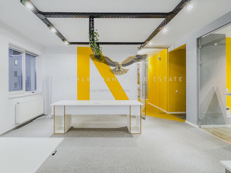 Spatiu de birouri modern|4 încăperi|Calea Turzii/Hexagon