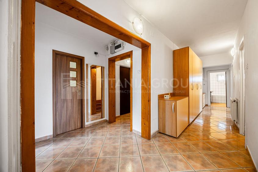Apartament 4 camere, 109mp, mobilat, bloc 1992, stare impecabila, comision 0