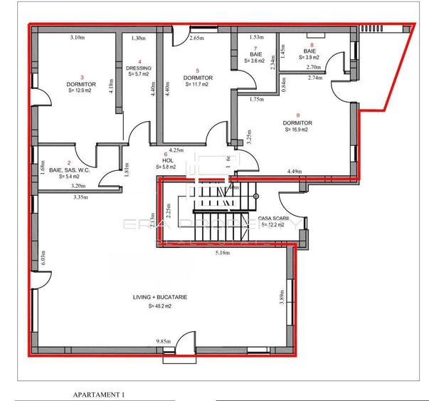 Apartament 4 camere /gradina 200 mp/finisaje premium/Cartierul Arhitectilor