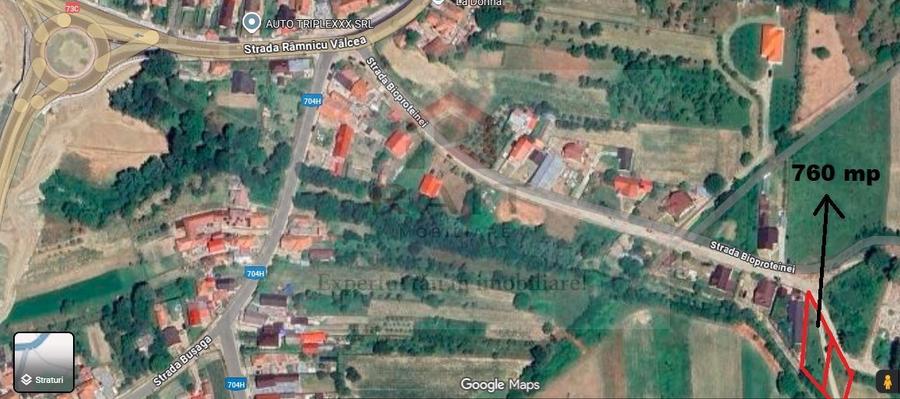 Teren intravilan de vânzare 760 mp Curtea de Argeș Sud Rezidențial