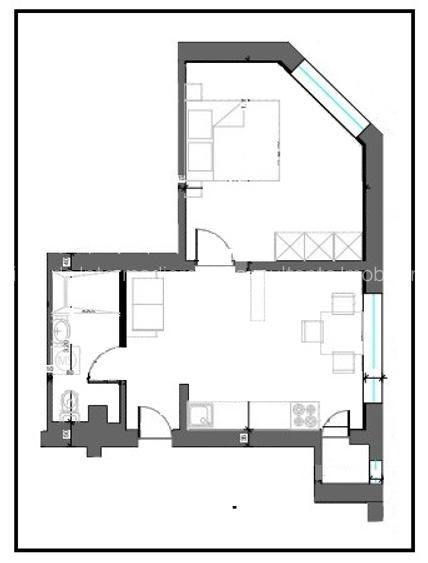 🙋 Centru🔸 Studio 37m² Mobilat Utilat Centrala pe Gaze Parter Inalt - 13