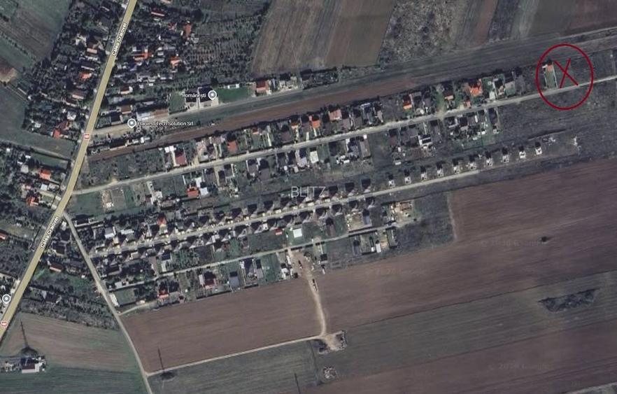 Teren intravilan 500 mp, Simnicul de Sus, utilitati la front - 2