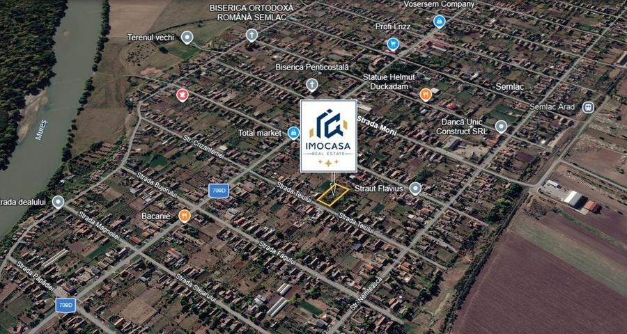 De vanzare Teren intravilan Semlac Arad 2.888mp