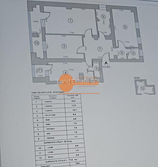 Apartament Spațios 77 mp | Decomandat | Dristor - 15