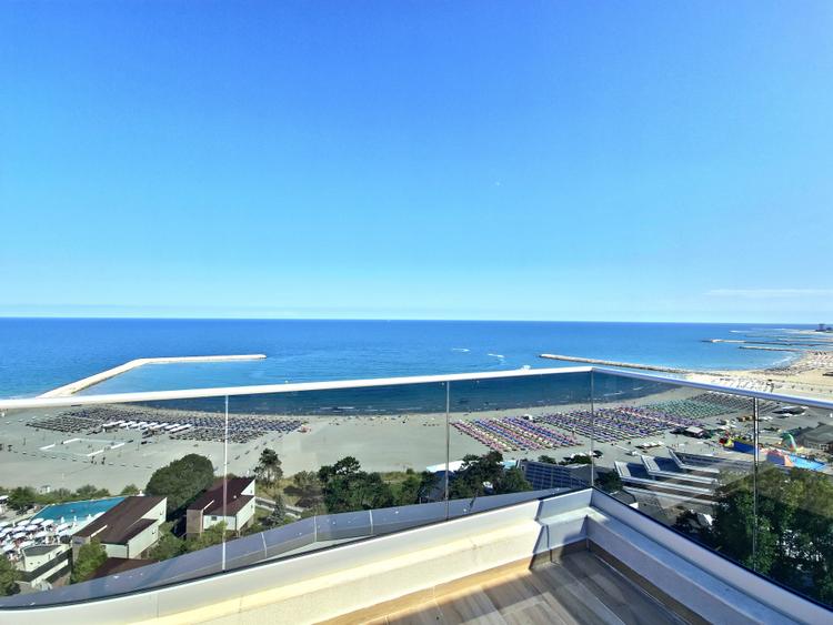 Penthouse Olimp – 139 mp | etaj 15 | panoramă frontala la mare, finisaje Tempini