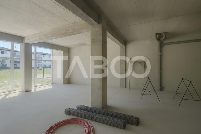 Spatiu comercial de vanzare 116 mp vad excelent Selimbar Sibiu