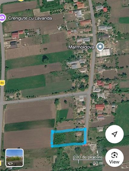 Teren intravilan 1.600 mp – Corni-Albești, Vaslui – zonă centrală