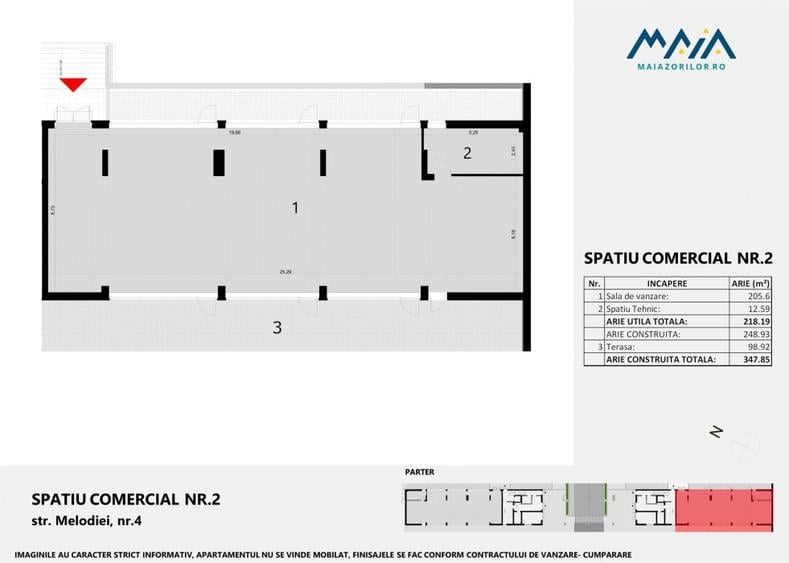 Spatiu comercial cu CF | Birouri | Clinica | Cluj Napoca | Zorilor | Waldorf |