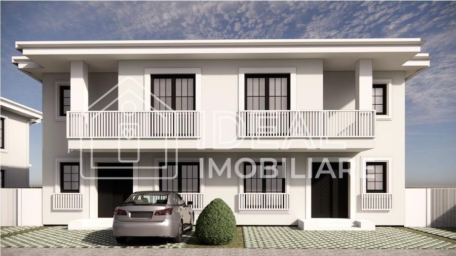 Duplex elegant cu 4 camere, curte și loc de parcare – design modern, Șura Mică