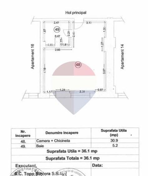Garsoniera de vanzare 36mp utili Complex Alezzi N Mamaia Nord, la mare