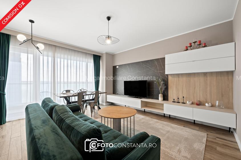 ✅Vedere lac : apartament mobilat cu 3 camere și 2 băi | Butoaie Mamaia - 7