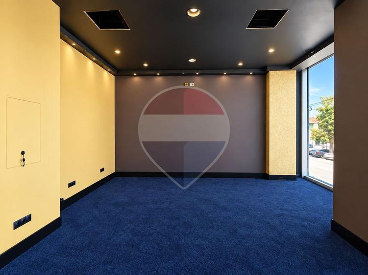 Spațiu comercial stradal, vad excelent, Mărăști, 185mp, de inchiriat