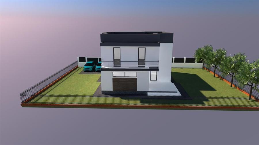 Casa Premium in Cristian, predare la cheie, 4 camere, 3 bai, teren 500mp, eficie