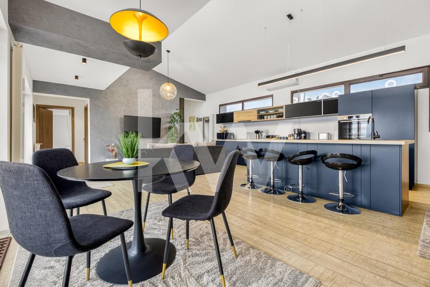 Închiriere casa modernă cu 3 camere, teren 1450 mp - zona Stupini, Brasov