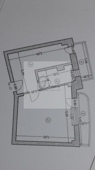 Garsoniera metrou Costin Georgian I Bloc 1992 I 2 balcoane I COMIS 0%