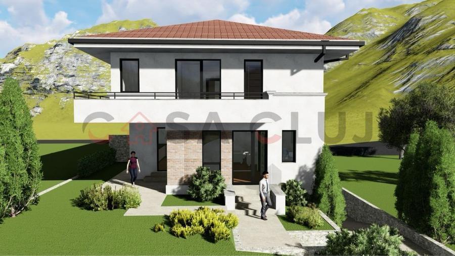 Casa noua tip duplex cu 440 mp teren in Dambul Rotund!