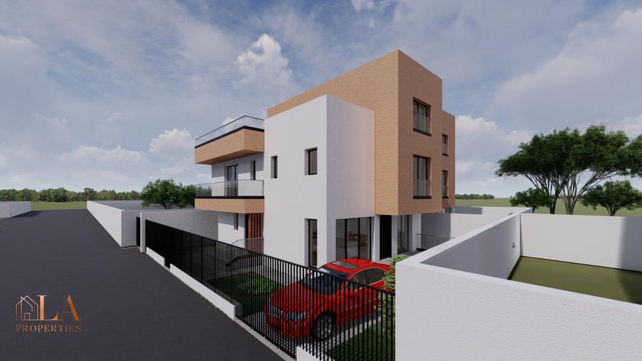 Casa individuala 4 camere | Terasa mansarda 42,2mp | Bragadiru-Parc Ghidiceni