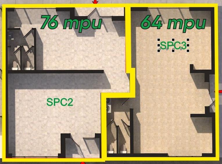 Proprietar, spatii comerciale, 76 - 140 mpu , finisat, 2023, lMEGA IMAGE
