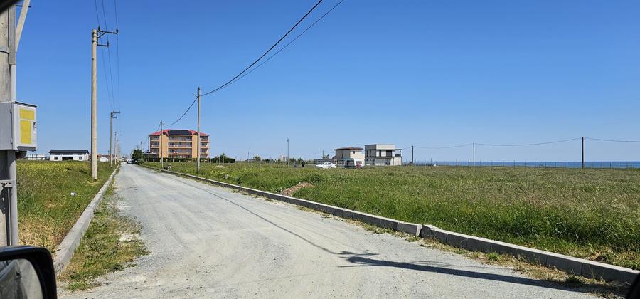 Vedere frontala la mare , Costinesti , teren intravilan