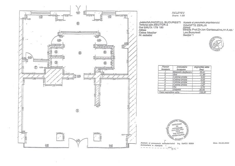 Spatiu Comercial | Central | Dacia | Calea Mosilor - 1