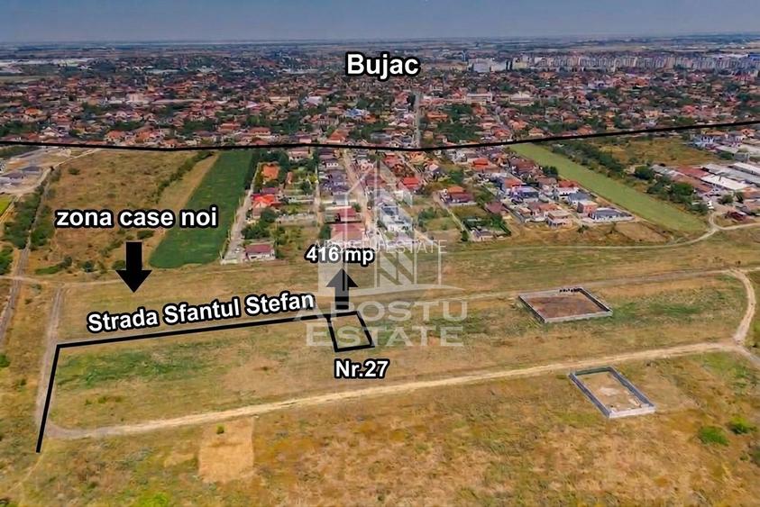 Teren Intravilan Zona Bujac Cartier nou spre Cadas - 4
