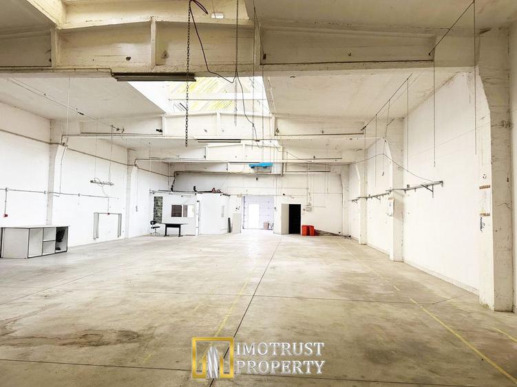 Hală industrială 431 mp de închiriat – central Arad, acces TIR
