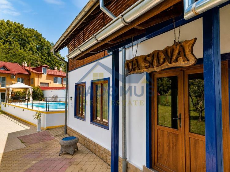 Proprietate Premium | 2 Case | Piscină | Teren 2.000 mp | Mobilată