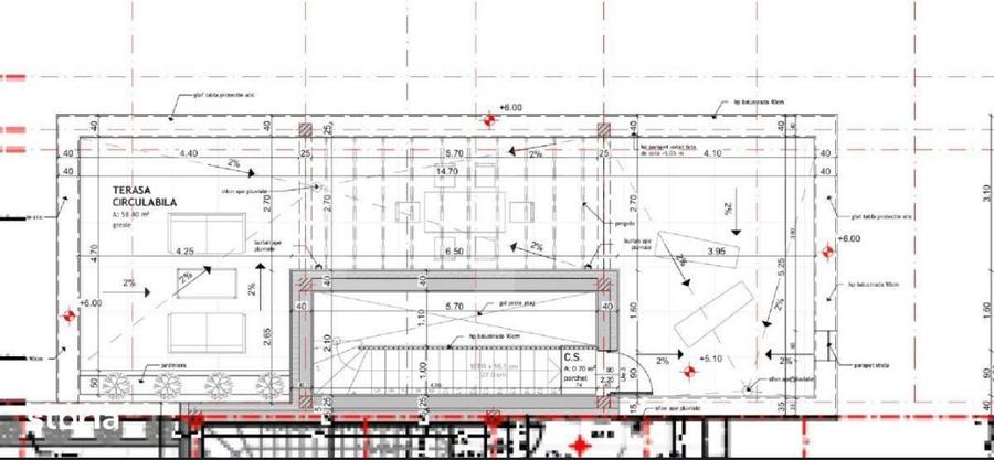 Casa tip duplex semifinisat, 5 camere, 180 mp utili, 270 teren, zona Vivo