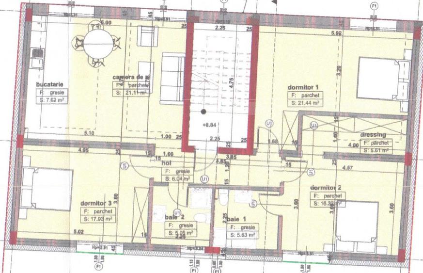 Apartament de 4 camere, 107mp utili, ULTRACENTRAL, Bulevardul Republicii