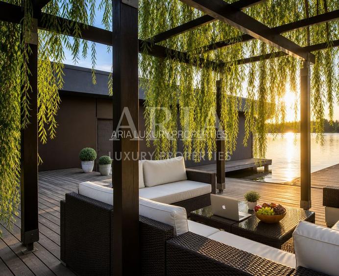 VILA SNAGOV WATERFRONT - PISCINA - PONTON DESCHIDERE LA LAC - 6