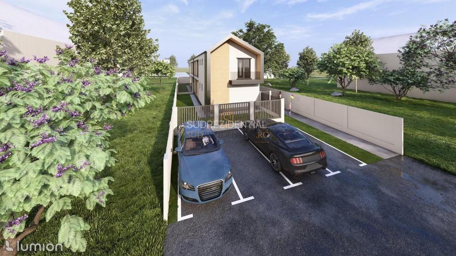 Vila spatioasa tip duplex, 5 camere, Strada Sf Agnes, Popesti-Leordeni