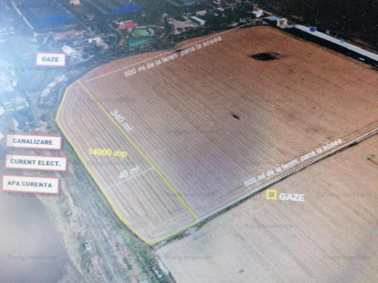 Teren industrial 1,4 ha -IMGB, toate utiliatile