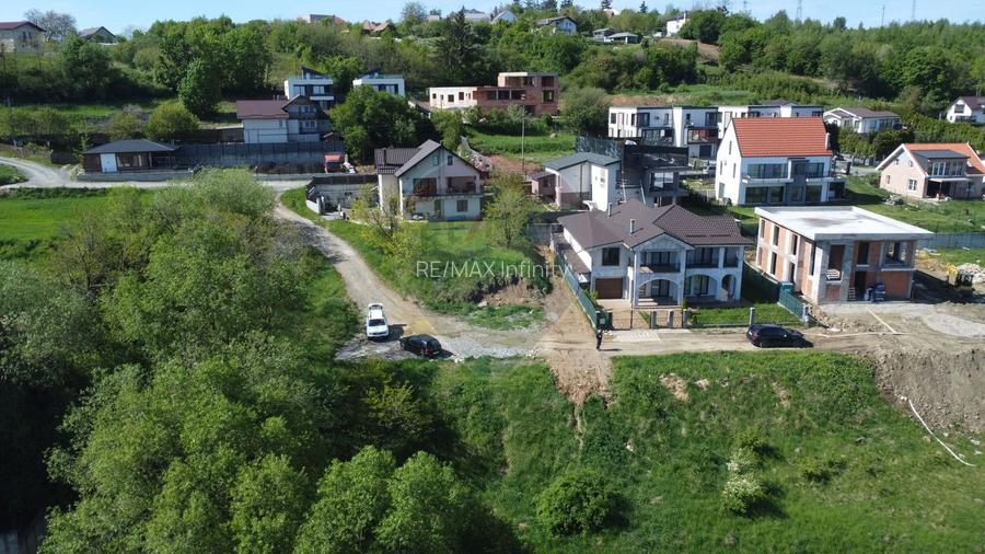 Teren 2685 mp cu panoramă Feleacu. Proiect rezidențial - 8